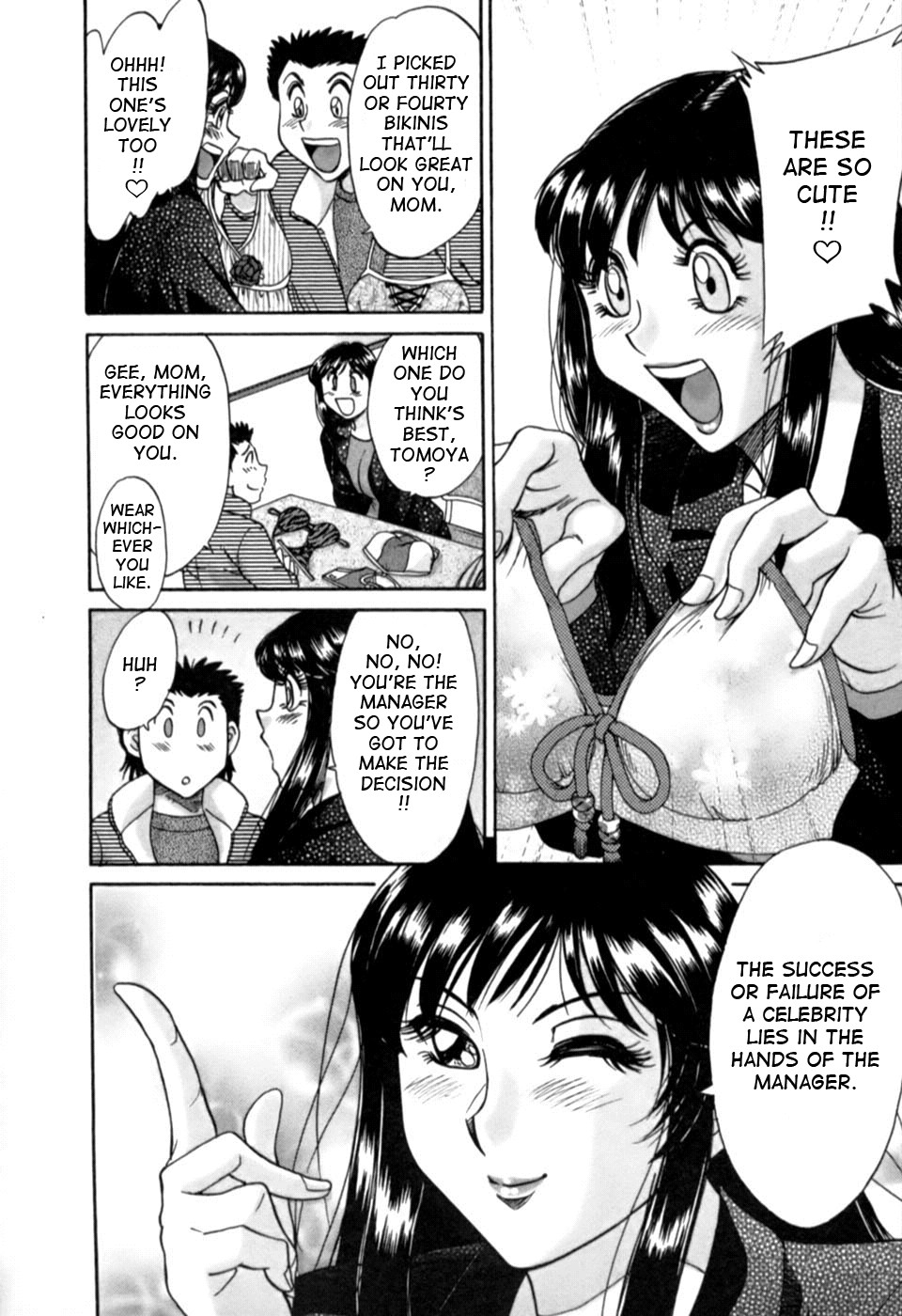 Hentai Manga Comic-My Mom, The Sexy Idol 2-Read-69